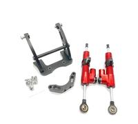 Compatible With Dualtron For Thunder 1 2 For DTT2 Electric For Scooter 2PCS Dual Directional Steering Damper Aluminium Adjustable Accessories Motorcycle Stabilizer Shock(Type A)