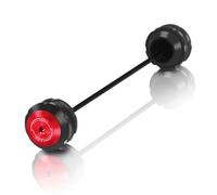 Compatible With Ducati 899 1199 R 2013-2015 848 For EVO 2008-2013 For 1098 R S 2007-2010 Motorcycle Front Wheel Axle Fork Guard Protector Crash Slider Axle Sliders(Red)