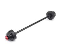 Compatible With Ducati For 848 2008 2009 2010 For EVO 2011-2013 1098 S 2007-2008 For 1098R 2008-2009 Fork Axle Crash Slider Front Wheel Protector Axle Sliders(Red)