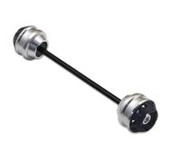 Compatible With Ducati For Monster 796 2010-2016 797 2017-2024 821 2014-2024 Motorcycle Parts Accessories Front Axle Fork Crash Sliders Wheel Protector Axle Sliders(Silver,Rear Wheel)