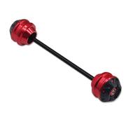Compatible With Ducati For Monster 796 2010-2016 797 2017-2024 821 2014-2024 Motorcycle Parts Accessories Front Axle Fork Crash Sliders Wheel Protector Axle Sliders(Red,Rear Wheel)