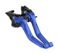 Compatible with Ducati for Monster 937 for Monster 950 2021 2022 Motorcycle Aluminum CNC Front Brake Clutch Lever Adjustable Tie Rod Handle Moto Handlebar Levers(Blue)