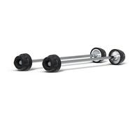 Compatible With Ducati For Scrambler 1100 Dark Pro 2021-2025 Pro 2020-2025 Motorcycle Front Rear Wheel Fork Axle Anti-fall Slider Protective Pads motorcycle frame slider(Front Rear)