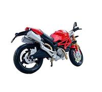 Compatible with Ducati Monster 696 1:12 Red Die-cast Alloy Motorcycle Model Car Model Collection Gift Locomotive Tools