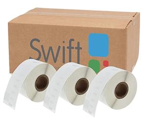 Compatible with Dymo 99012 Thermal White Address Labels for LabelWriter 4XL 450 400 330 320 310 Twin Turbo Duo Seiko SLP 450 430 420 400 240 220 200 120 100 Pro Plus (Pack of 12)