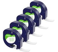 Compatible with Dymo Label Tape Paper White, Compatible with Dymo Letratag