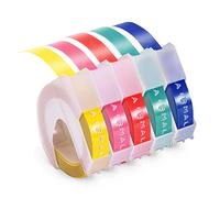 Compatible with Dymo Omega Label Tape Replacement 9mm Embossing Tape
