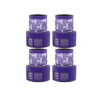 Compatible With Dyson V10 Accessories Compatible With Dyson Filters SV12 Cyclone Cordless Vacuum Cleaner Washable Replacement Post-Filter Spare Parts (Color : 4pcs)