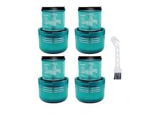 Compatible With Dyson V11 SV14 V15 SV15 Parts 970013-02 Hepa Filter Replacement Cyclone Absolute Animal Cordless Vacuum Cleaner Accessories (Color : 4Pcs Green)