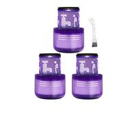Compatible With Dyson V11 SV14 V15 SV15 Parts 970013-02 Hepa Filter Replacement Cyclone Absolute Animal Cordless Vacuum Cleaner Accessories (Color : 3Pcs Purple)