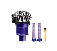 Compatible With Dyson V11 V10 Handheld Vacuum Cleaner Cyclone Collector V6 V7 Dust Cup V8 Dust Bucket HEPA Filter Replacement Parts (Color : Orange)