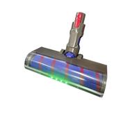 Compatible With Dyson Vset Vacuum Cleaner Soft Roller Brush | Head with Direct Drive and 4 LED Lights for Hard Floors