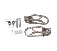 Compatible With EC250 EC300 MC250 EX250 EX300 EC EX MC 125 250 300 350 450 F Motorcycle Models Aftermarket Replacement Foot Pegs Pedals Footrest Footpegs