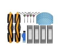 Compatible With Ecovacs DEEBOOT OZMO T8+ / T8 AIVI / T8 Max Ecovacs DEBOT N8+ / N8 Plus / N8 Pro Spare Parts Main Side Brush Hepa Filter Mop (Color : Set E)