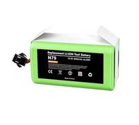 Compatible With Ecovacs Deebot N79 N79S DN622 EUFY 11, 14.4V Rechargeable Lithium Battery, 3000mAh 5000mAh Replacement Battery Pack for Robot Sweeper Vacuum Cleaner(3000mah)