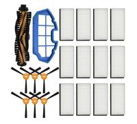 Compatible With Ecovacs Deebot N79S DN622 Conga Excellence 990 Eufy RoboVac 11C Vacuum Main Roller Side Brush Hepa Filter Parts (Color : 20pcs Combo kit)