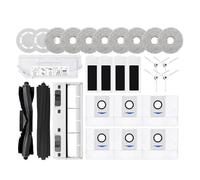 Compatible With Ecovacs Deebot T20 OMNI T20e T20 Pro Robot Vacuum Cleaner Main Side Brush Mop Filter Dust Bag Replacement Parts(SKY BLUE)