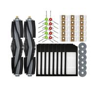 Compatible With Ecovacs Deebot X1 Omin/TURBO T10 Omin/TURBO Accessories Vacuum Cleaner Bags Main Brush Rag HEPA Filter Spare Parts(41pcs)