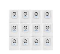 Compatible With Ecovacs X1 PLUS / T10 PLUS Dust Bag Parts Robot Vacuum Cleaner Disposable Garbage Bags Dirty Bags Replacement Accessories (Color : 12pcs)