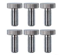 Compatible with Electric Guitar Tremolo Bridge Fine Tuning Screws Set of 6 Compatible with Floyd Rose(Gold)