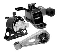 Compatible with Engine and Transmission Mount Kit Motor & Auto Trans Set Rear Left Driver Right Passenger Upper Lower Side for Chevy for Spark 14-15 1.2L 3pcs