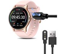 Compatible with ENOMIR Smart Watch Charger, Blueshaweu Magnetic Replacement Charger Compatible with ENOMIR LW51 1.28 Inches Smart Watch/Gydom LW51 1.28 Inches Smart Watch (Black)