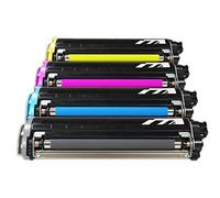 Compatible with Epson Aculaser C 2600 DN Toner Set Black, Cyan, Magenta, Yellow - C13S050226 - C13S050229 - For approx. 4 x 5.000 Pages (5% Coverage)