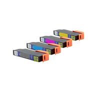 Compatible with Epson Expression Photo XP-860 Ink Cartridges Set Black, Cyan, Magenta, Yellow - 24XL / C13T24314010 - C13T24344010 - Inhalt: 4 x 16 ml ml