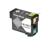 Compatible with Epson T1571 / 29.5ml Ink Photo black (Ink cartridges - Pigment)