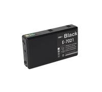 Compatible with Epson T7021 / 50ml Ink Black (Ink cartridges - Dye)