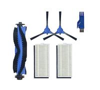 Compatible With Eufy Robovac 11S / 25C / 30 / 30C / 35C / 12 / 15T / 15C Slim Robot Vacuum Cleaner Parts Main Side Brush Cover Hepa Filter (Color : Set-1)