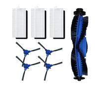 Compatible With Eufy RoboVac 11S 30 30C 15C 15T 12 25C 35C Vacuum Cleaner Main Roller Side Brush Hepa Filter Wheel Replcements (Color : 8pcs Cpmbo kit)