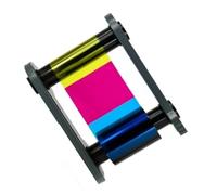 Compatible With Evolis Primacy Zenius Edikio Flex Edikio Duplex Card Printers, Iteche R5H004NAA YMC (Half) Compatible Ribbon Tape Replacement, 400-Image Yield