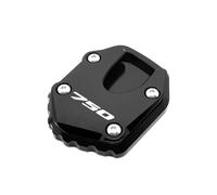 Compatible With F750 F750 2020 2021 2022 Motorcycle Accessories CNC Kickstand Foot Side Stand Extension Pad Support Plate