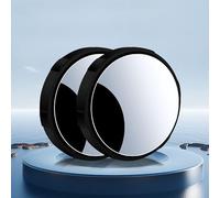 Compatible with Fiat 500 500l 500s 500x Ranch Panda Adjustable Car Auxiliary Wide Angle Mirror Waterproof Anti-Fog HD Blind Spot Safety Mirrors
