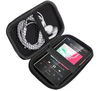 Compatible with FiiO M21 Music Player Case, Lamshaw Durable EVA Carrying Case, Shockproof & Lightweight Protective Cover Compatible for FiiO M21 4.7 Inches Music Player (Black)