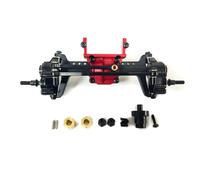 Compatible With FMS For FCX24 1/24 RC Car Part Accessories 1pcs Aluminum Alloy Better Stability Front Axle RC Front Rear Axle(Black)