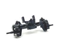 Compatible With FMS For FCX24 For Xiaoqi Crusher K5 1/24 RC Car Upgrade Parts Modification Spare Metal Front Axle Assembly RC Car Front Rear Axle(Black)