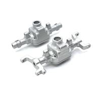 Compatible With FMS For Watcher For Adventurer For Desert For Storm 1/18 Rc Car Front And Rear Axle Shells Accessories Upgrade Parts RC Front Rear Axle(Silver)