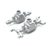 Compatible With FMS For Watcher For Adventurer For Desert Storm 1/18 RC Vehicle Front And Rear Axle Shells Rc Car Accessories Upgrade Parts RC Front Rear Axle(Silver)