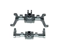 Compatible With FMS For Xiaoqi For FCX24 1/24 Remote Control Car Spare Parts Metal Upgrade Modified CNC Front And Rear Axle Housing RC Front Rear Axle(Grey)