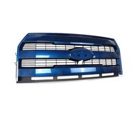 Compatible With For 2015 2016 2017 Front Radiator Grill Lightning Blue Black Front Grille Assembly With Camera Hole