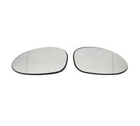 Compatible With For 3 Series For E90 E91 2005 2006 2007 For E92 E93 2006 2007 2008 2009 Car Side Heated Rearview For Wing Mirror Glass Car Wing Mirror parts(White,2pcs)