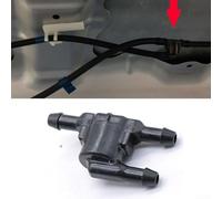 Compatible with For 4Runner, For Camry, For Highlander, Land For Cruiser and More - 3-Way T-Type Windscreen Washer Non-Return Check Valve Hose Connector -