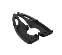 Compatible With For 86 GT86 2017 2018 2019 2020 Aluminum Car Paddle Shifter Cover Steering Wheel Extension Accessories Shift Paddle Extension(Black)