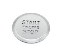 Compatible With For A1 A4 A4L B6 B8 B9 A5 A6 Q7 Car Engine Start Stop Button Ring Case Cover Decoration Interior Accessories(Silver,1)