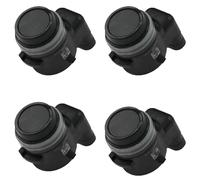 Compatible With For A1 For A3 For A4 For A5 Parking Sensor Front And Rear Radar Distance Detection OEM 5QD919275A Reverse Sensor(4pcs black)