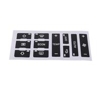 Compatible with For A2 A3 8L A4 B6 B7 2000-2004 Button Repair Kit Fix Car Stickers Air Condition Control Switch Button Repair Sticker(Style3)