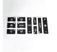 Compatible With For A2 For A3 For 8L Car AC Button Repair Sticker Black Automobile Interior Decoration Accessories