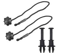 Compatible With For A3 8P 8V Q2 Q3 F3 Q5 8R Rear Trunk Cargo Parcel Shelf String Clips Holder Pivot Cord Hanger Sting Length: 45cm Auto Parts Fixing Cord